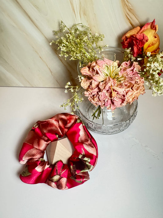 Rose Scrunchie