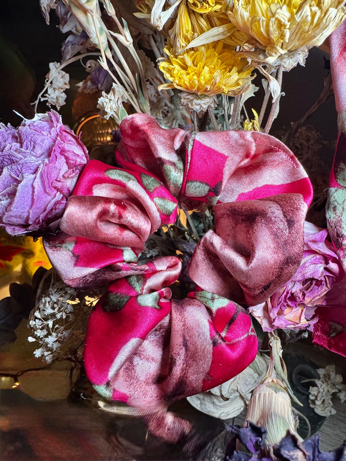 Rose Set | Scrunchie & Bandana