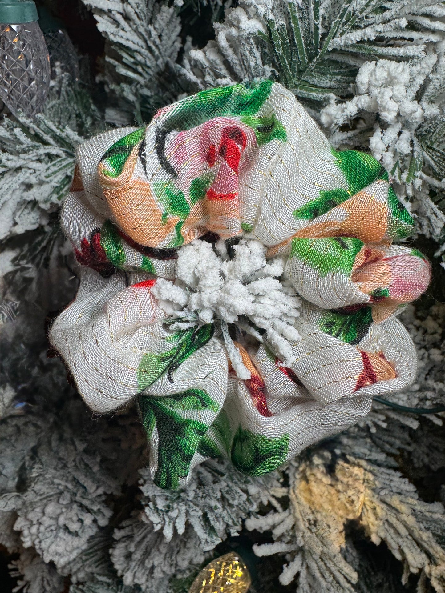 Flora Scrunchie