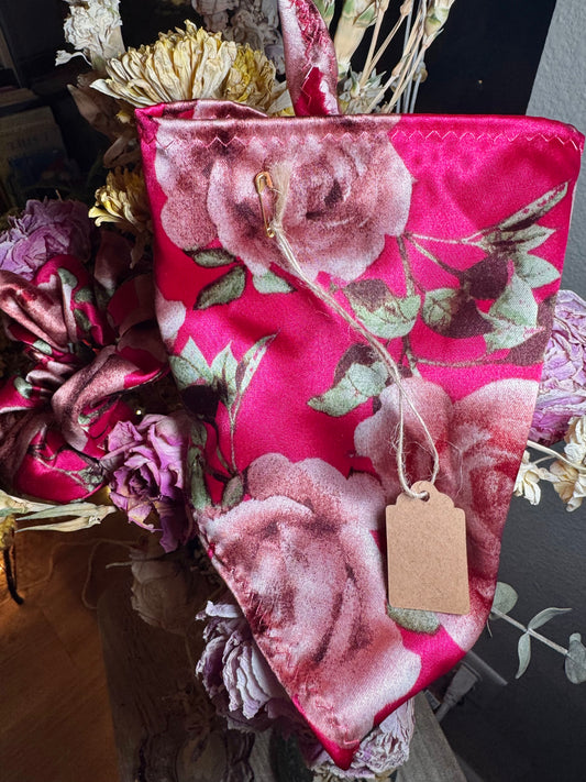 Rose Set | Scrunchie & Bandana