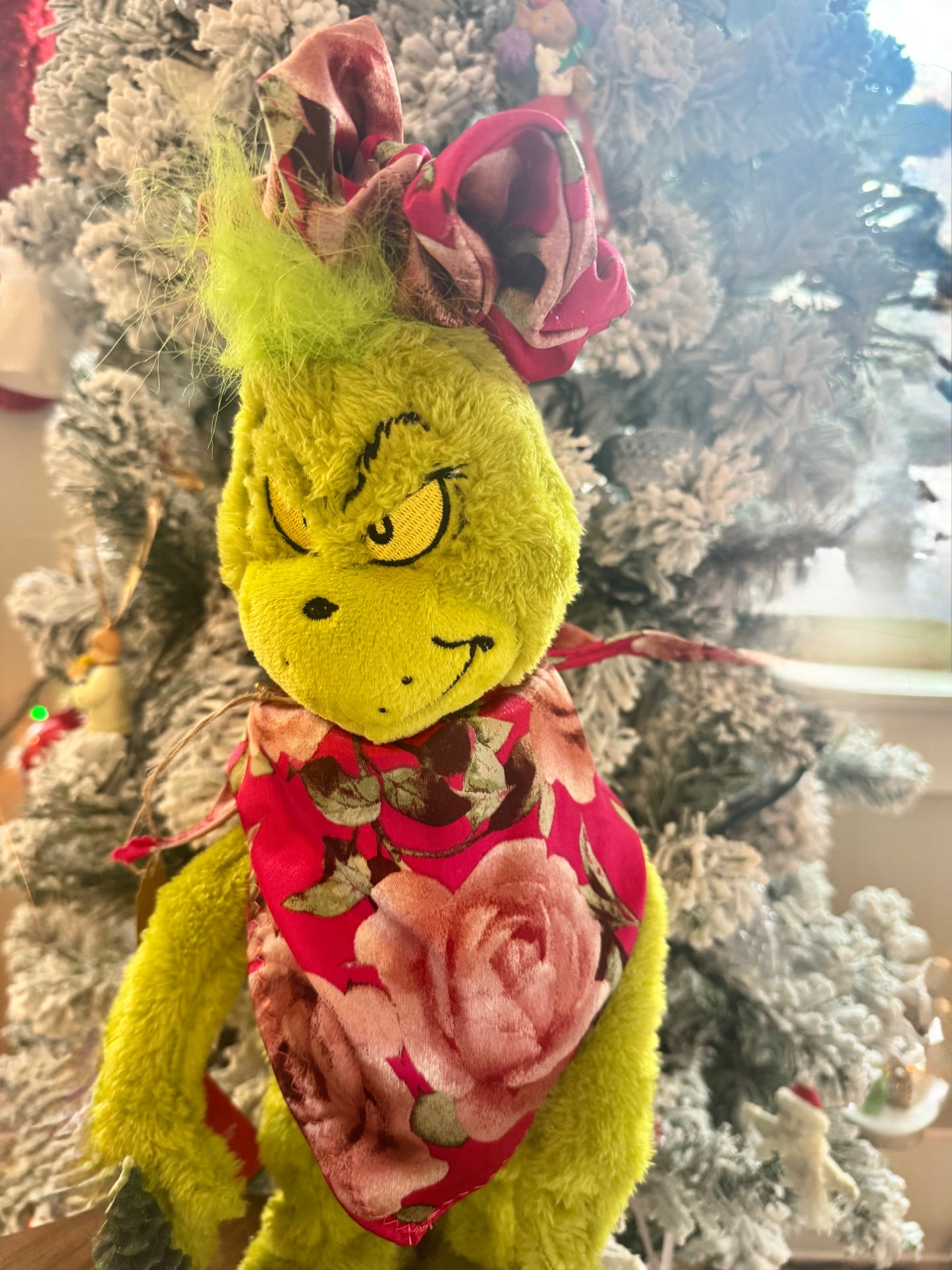 Rose Set | Scrunchie & Bandana